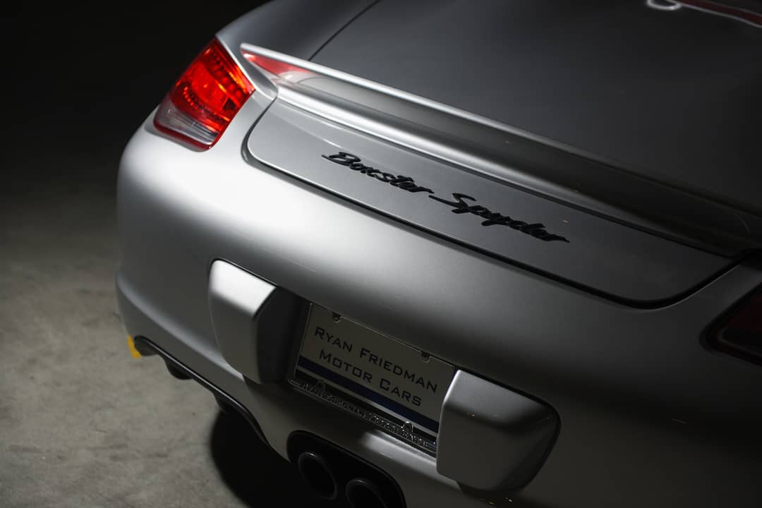2011 Porsche Boxster Spyder — photo 3