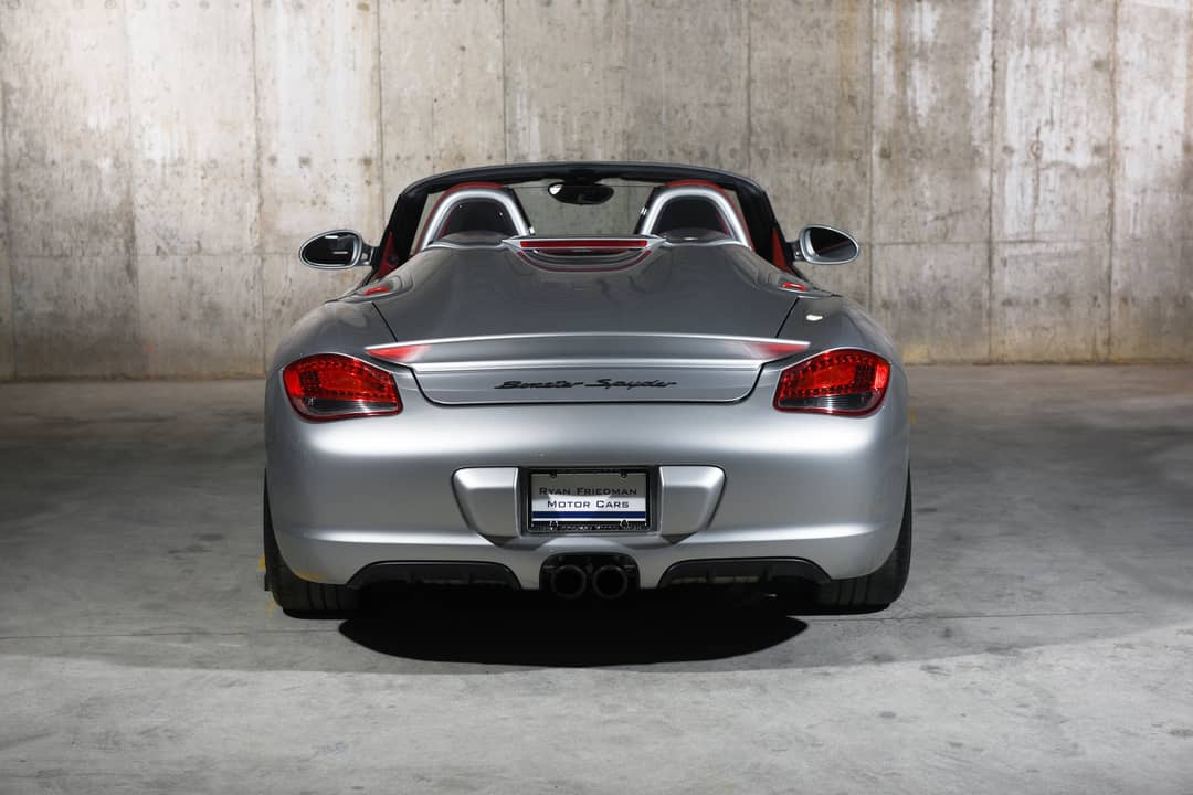 2011 Porsche Boxster Spyder — photo 8