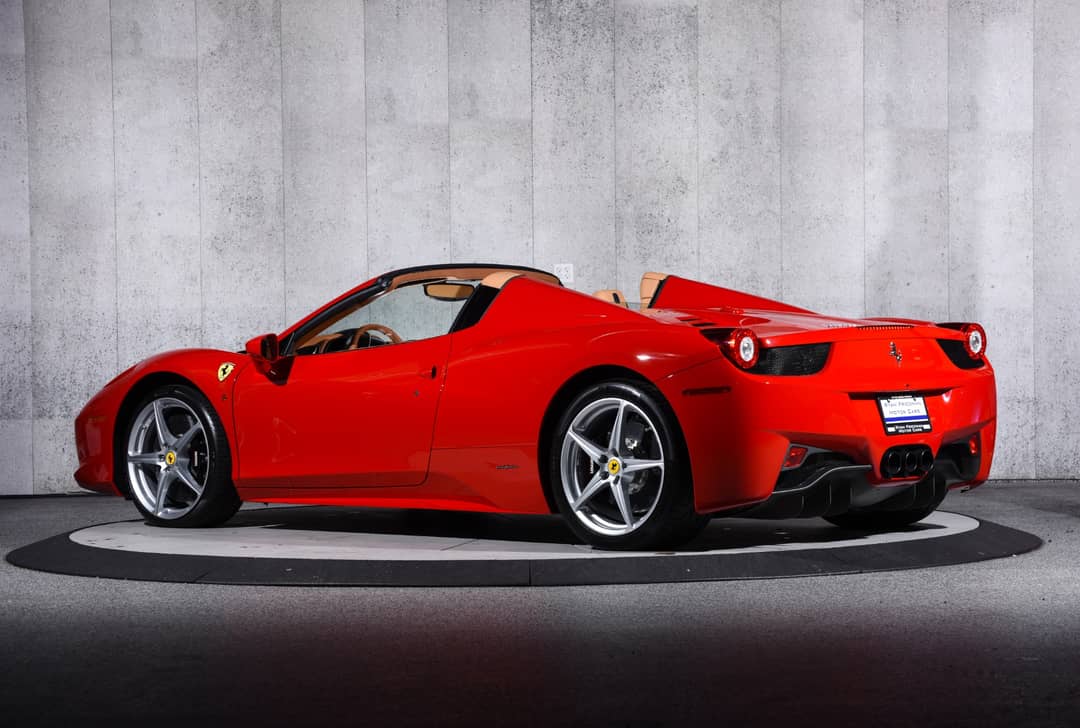 2012 Ferrari 458 Spider — photo 3