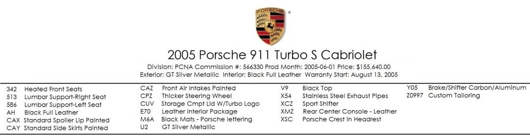 2005 Porsche 911 Turbo S — photo 5