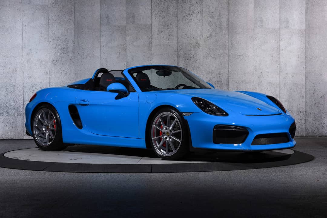 2016 Porsche Boxster Spyder — photo 2