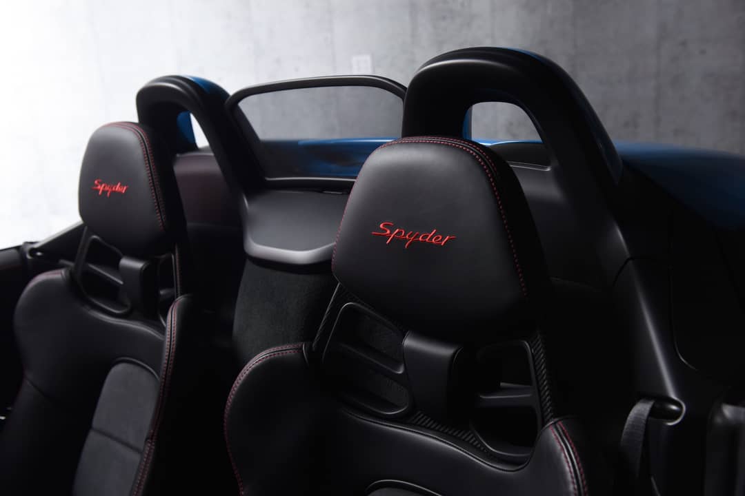 2016 Porsche Boxster Spyder — photo 16