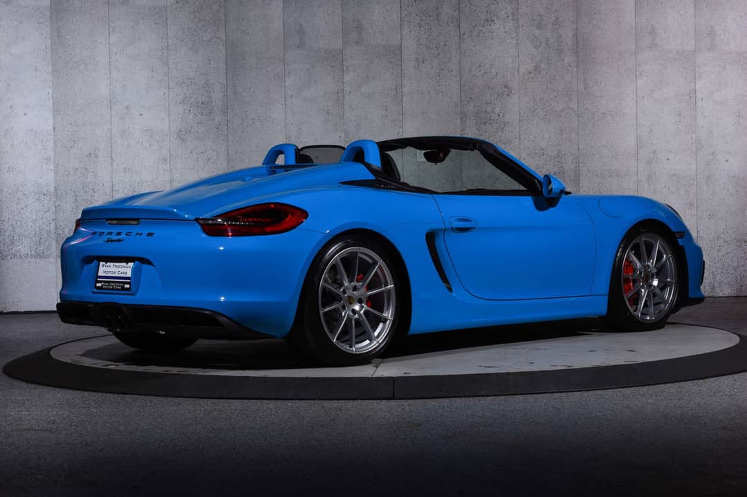 2016 Porsche Boxster Spyder — photo 3