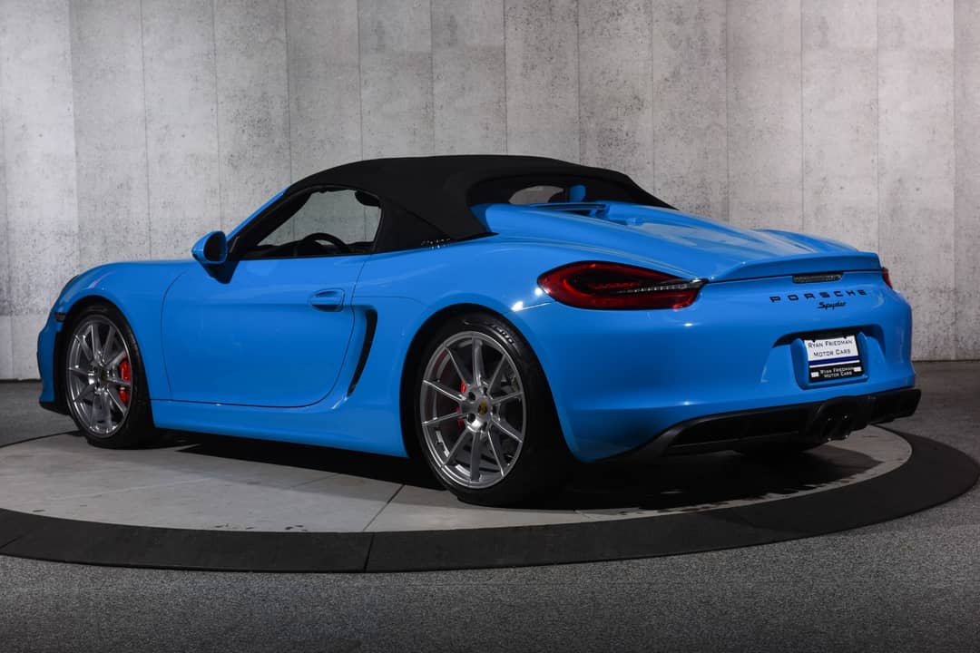 2016 Porsche Boxster Spyder — photo 33