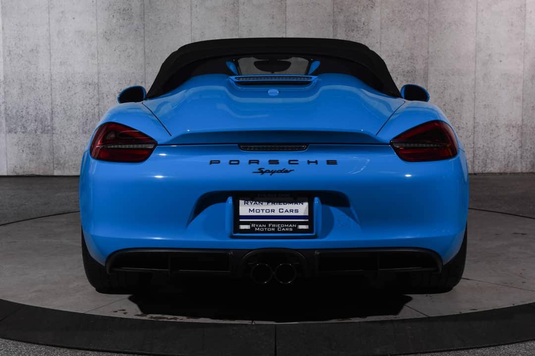 2016 Porsche Boxster Spyder — photo 34