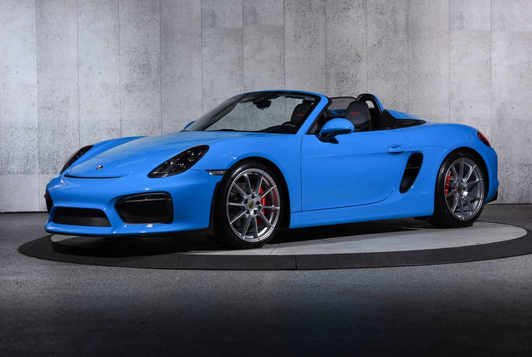 2016 Porsche Boxster Spyder — photo 8