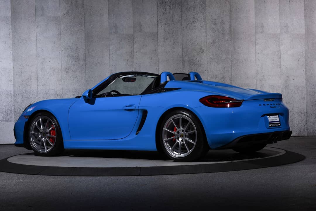 2016 Porsche Boxster Spyder — photo 9