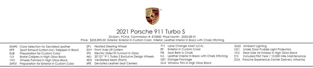 2021 Porsche 911 Turbo S — photo 5