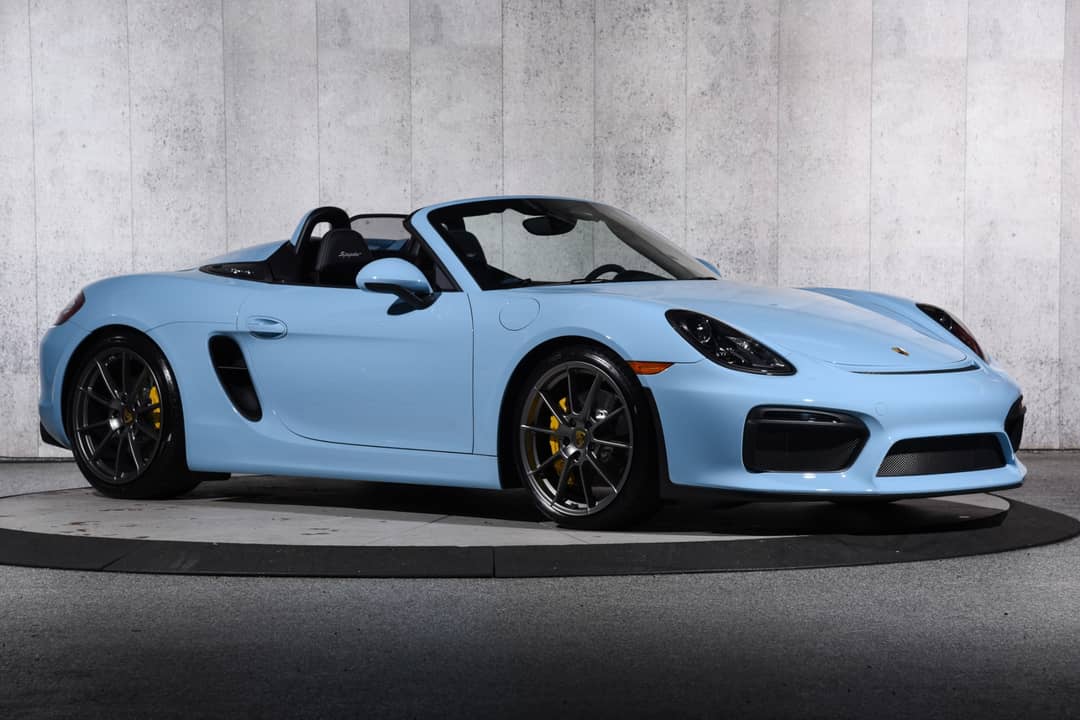 2016 Porsche Boxster Spyder — photo 2