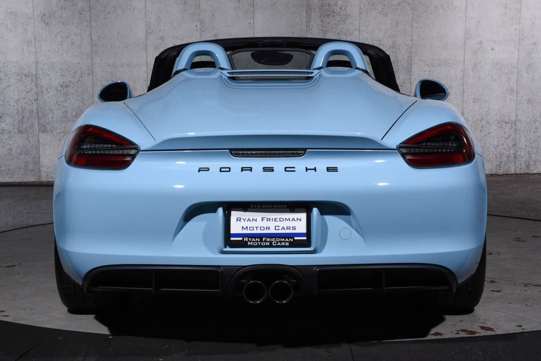 2016 Porsche Boxster Spyder — photo 11