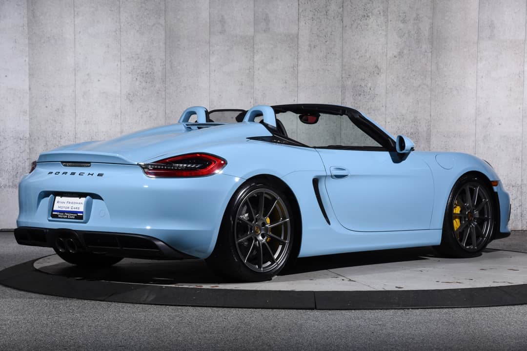2016 Porsche Boxster Spyder — photo 3