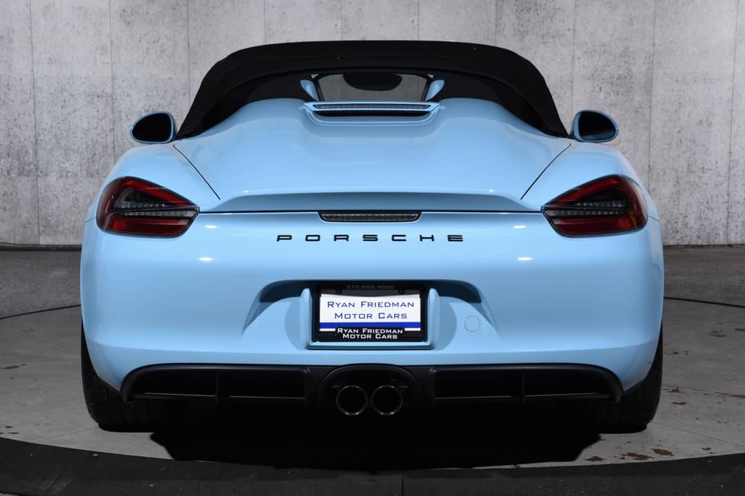 2016 Porsche Boxster Spyder — photo 46