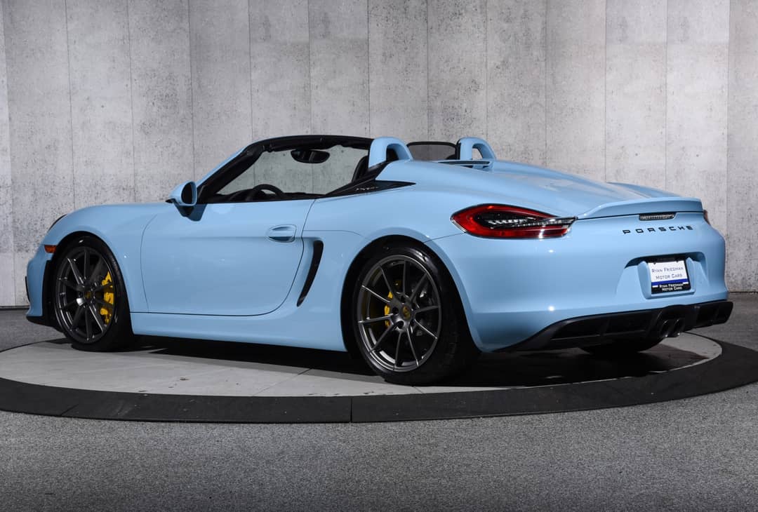 2016 Porsche Boxster Spyder — photo 9