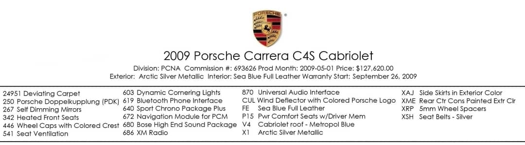 2009 Porsche 911 Carrera 4S — photo 5