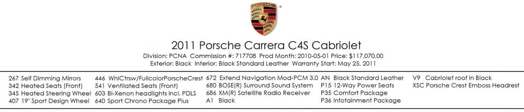 2011 Porsche 911 Carrera 4S — photo 5