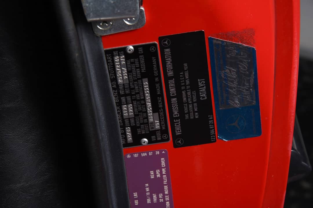 1985 Mercedes-Benz 380-Class 380 SL — photo 34