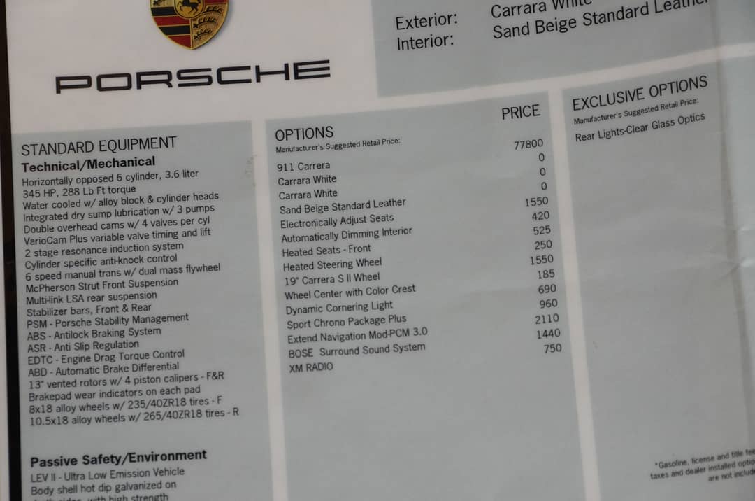 2011 Porsche 911 Carrera — photo 32