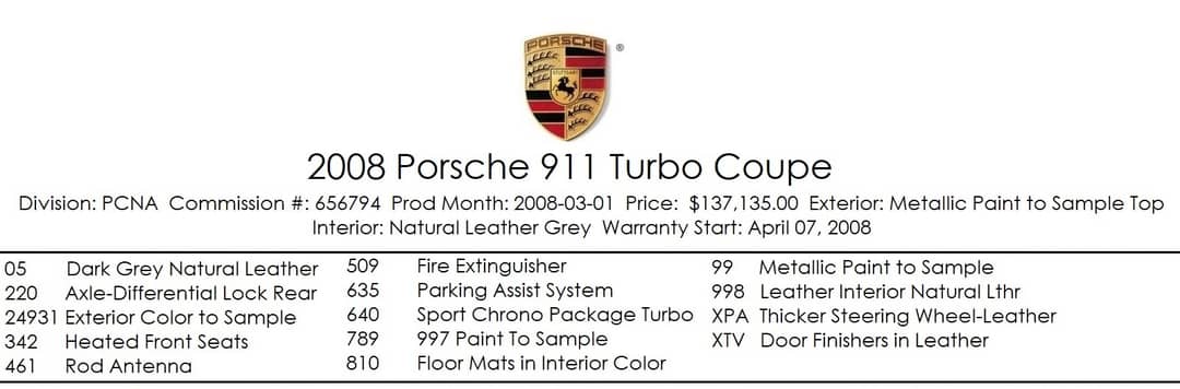 2008 Porsche 911 Turbo — photo 5