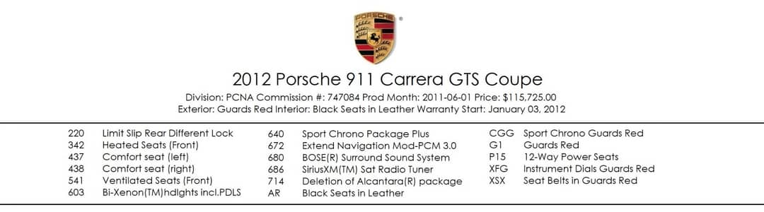2012 Porsche 911 Carrera GTS — photo 11