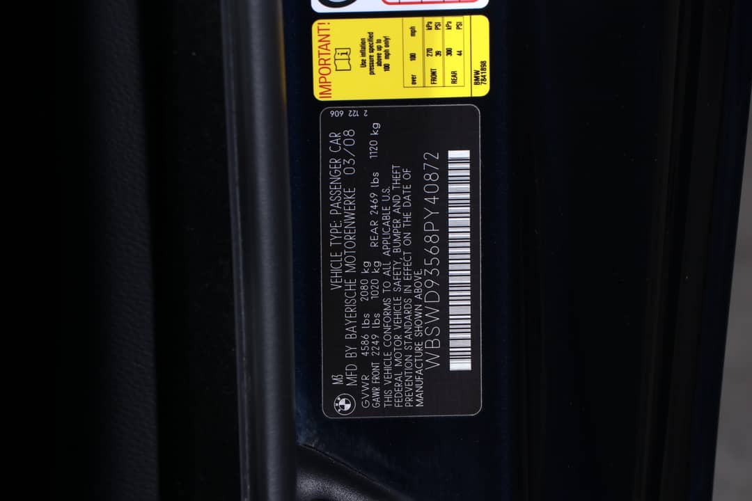 2008 BMW M3 — photo 28