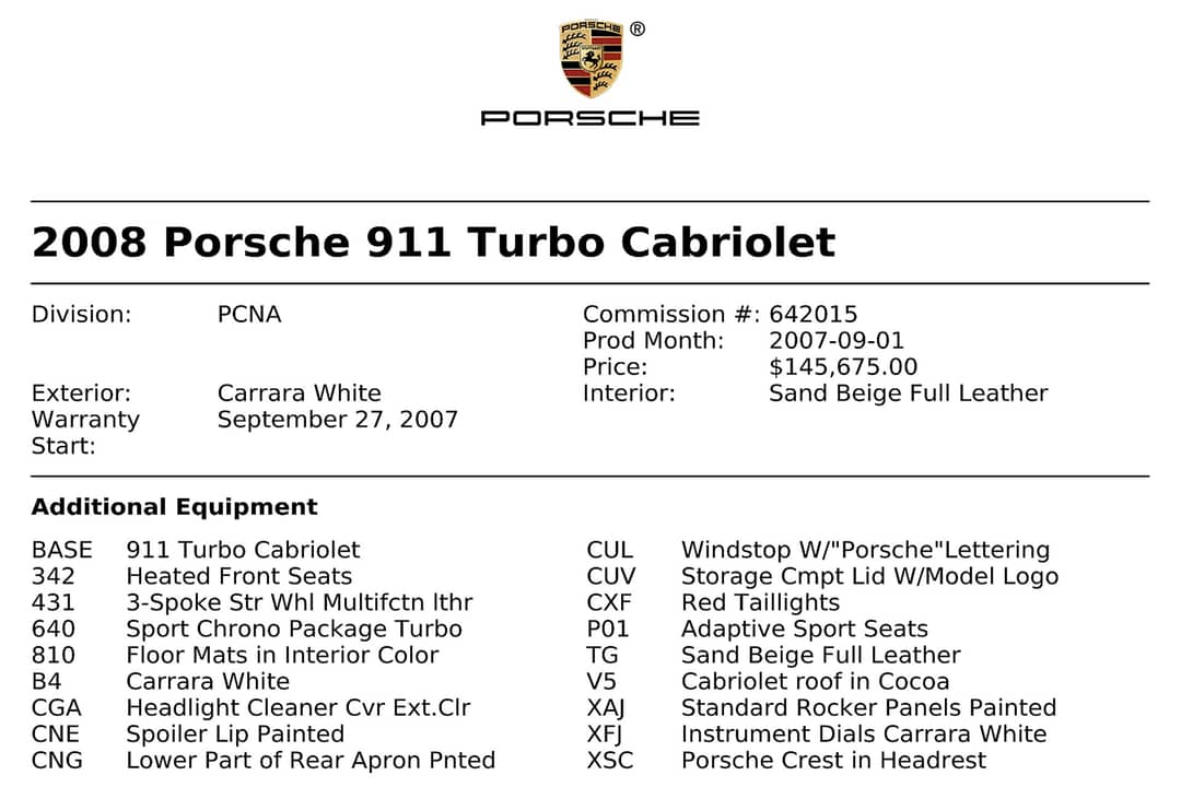 2008 Porsche 911 Turbo — photo 41