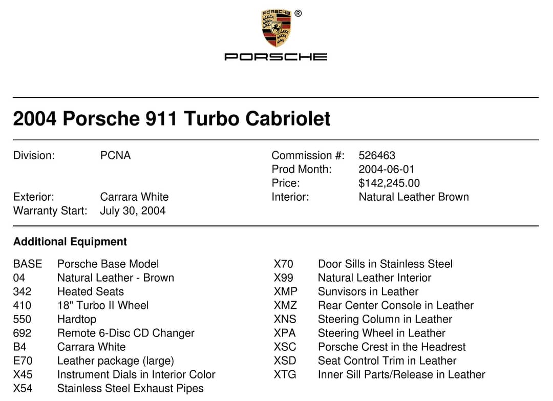 2004 Porsche 911 Turbo — photo 43