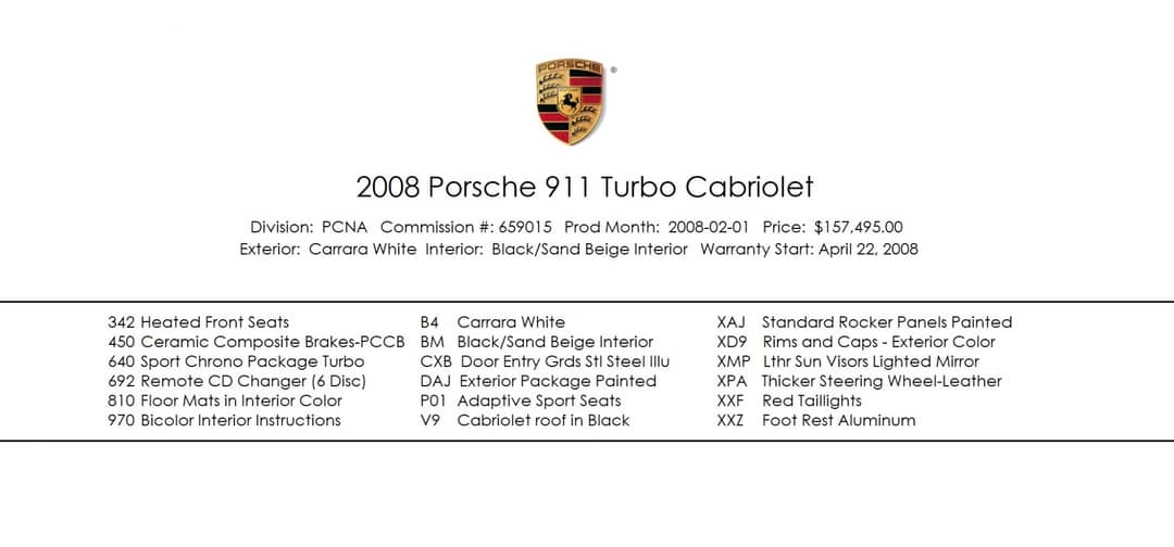 2008 Porsche 911 Turbo — photo 5