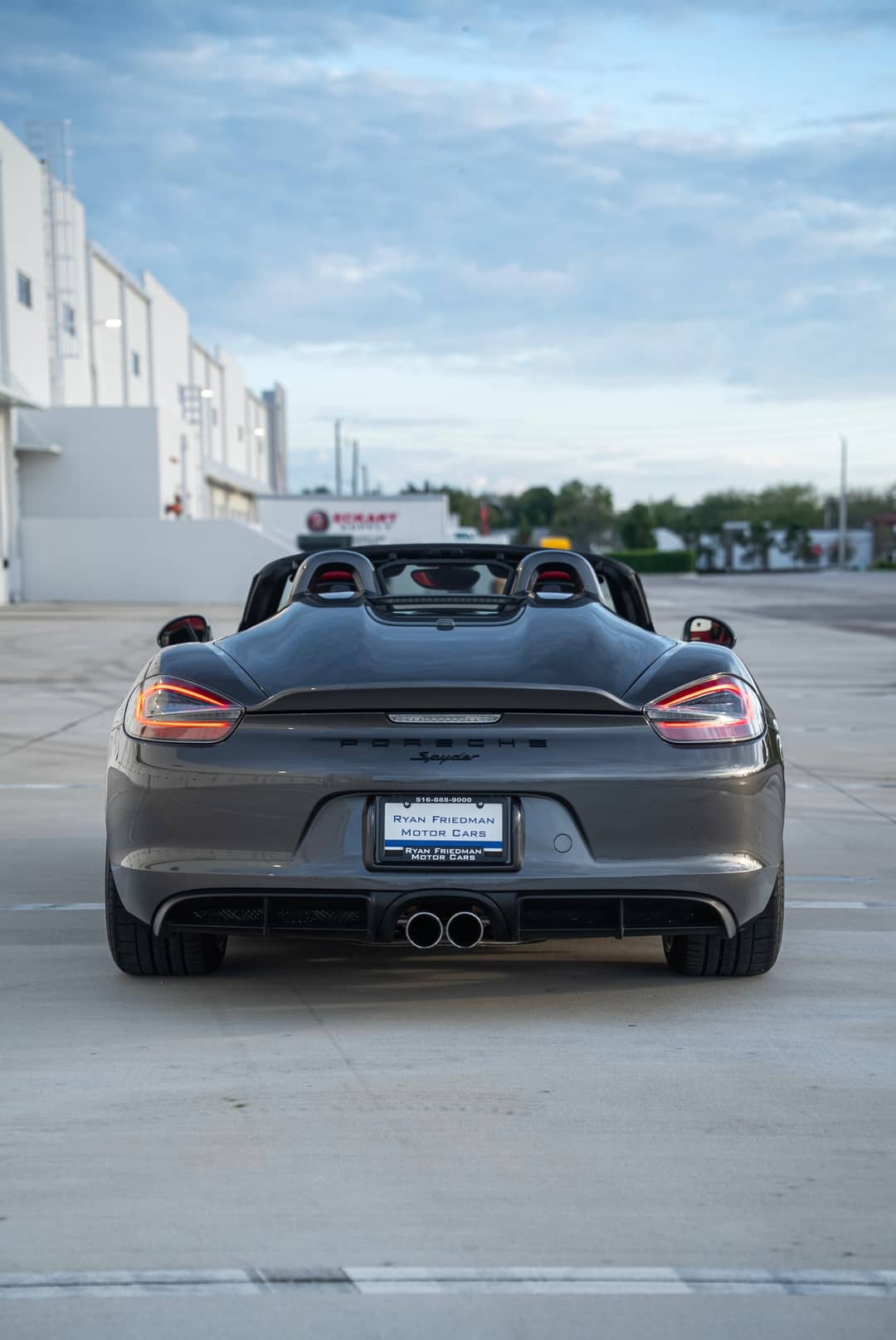 2016 Porsche Boxster Spyder — photo 11