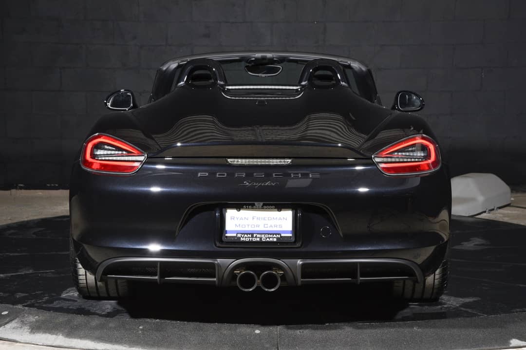 2016 Porsche Boxster Spyder — photo 12