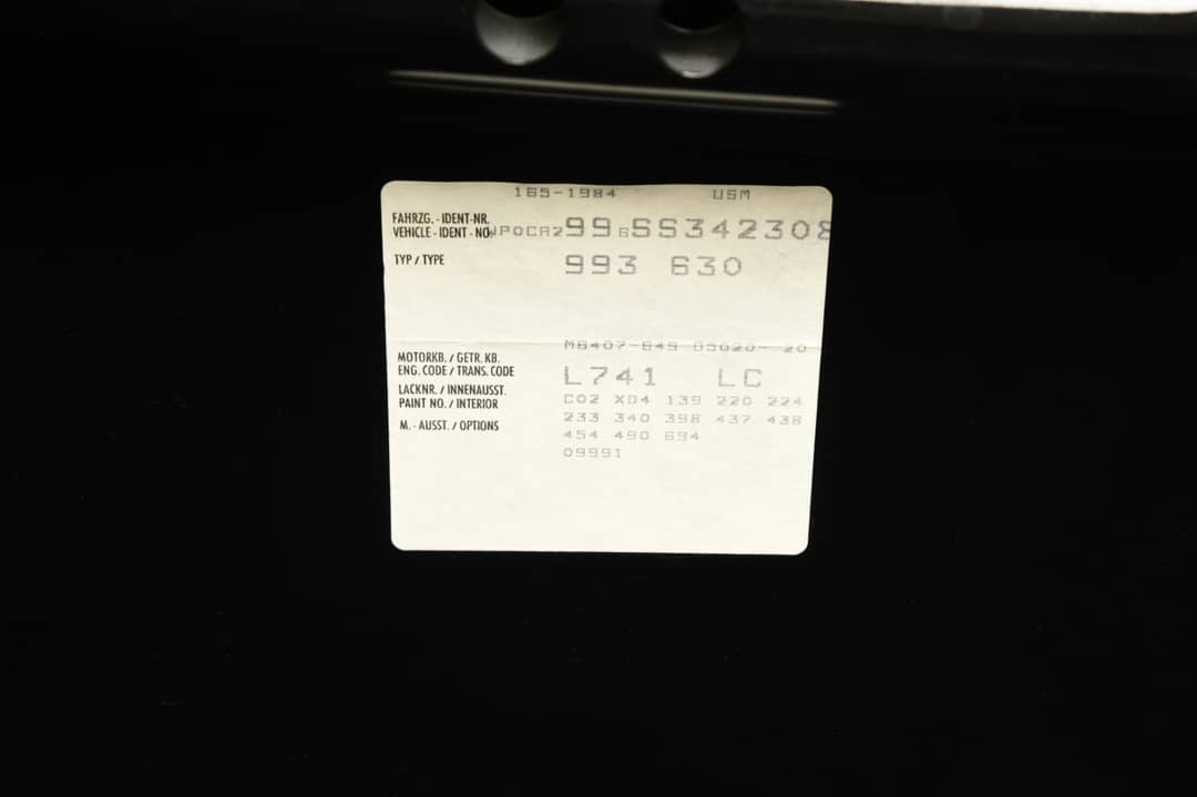 1995 Porsche 911 Carrera — photo 14