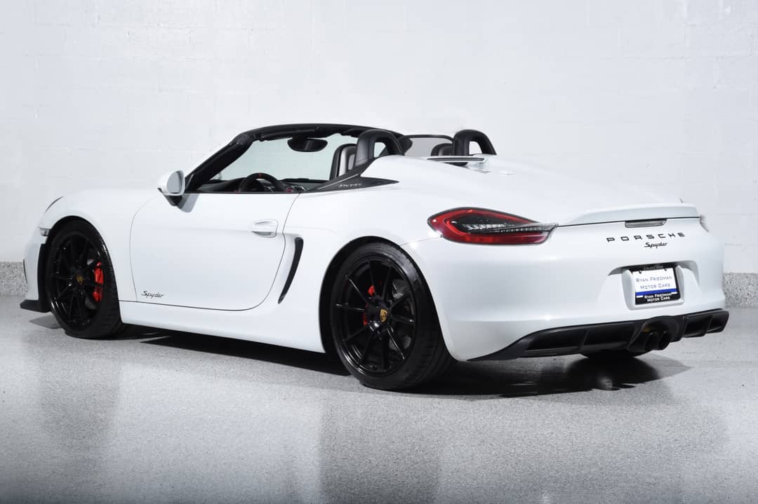 2016 Porsche Boxster Spyder — photo 11