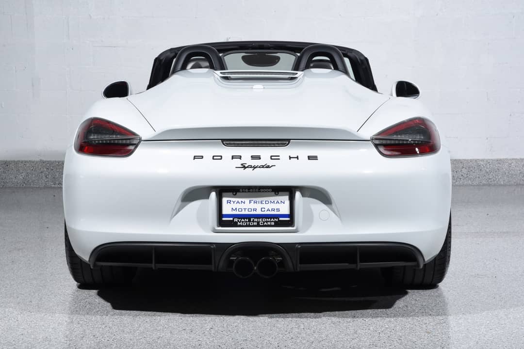 2016 Porsche Boxster Spyder — photo 13