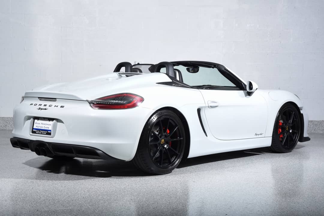 2016 Porsche Boxster Spyder — photo 3