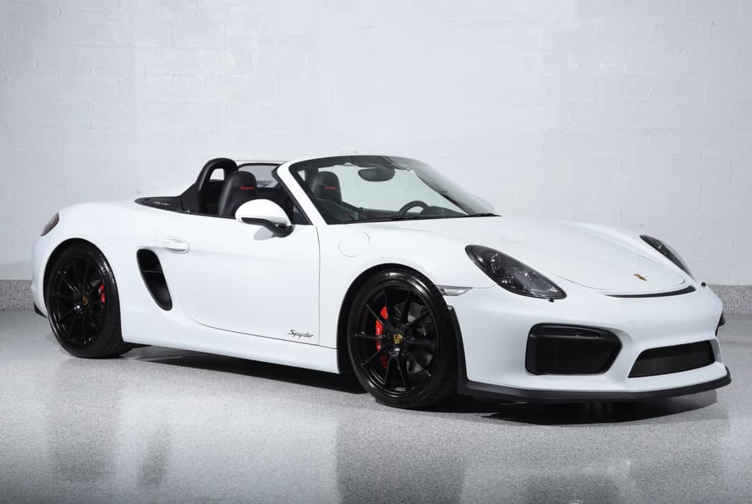 2016 Porsche Boxster Spyder — photo 10