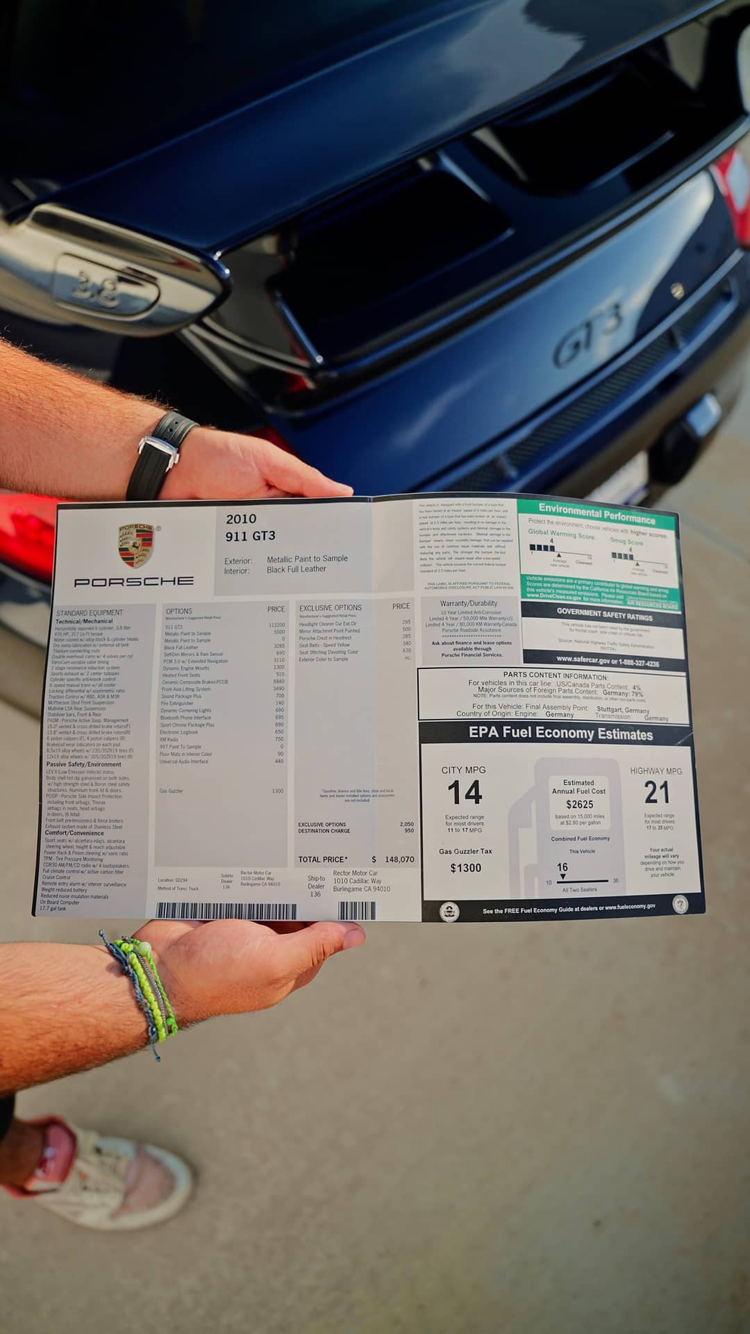 2010 Porsche 911 GT3 — photo 16