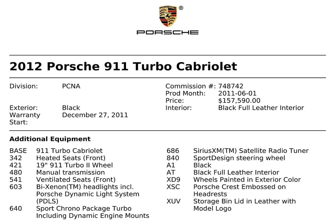 2012 Porsche 911 Turbo — photo 54