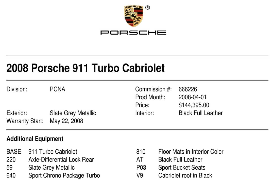 2008 Porsche 911 Turbo — photo 62