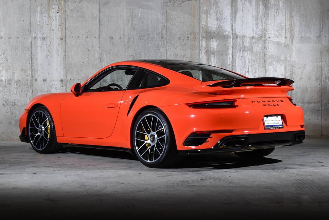 2018 Porsche 911 Turbo S — photo 3