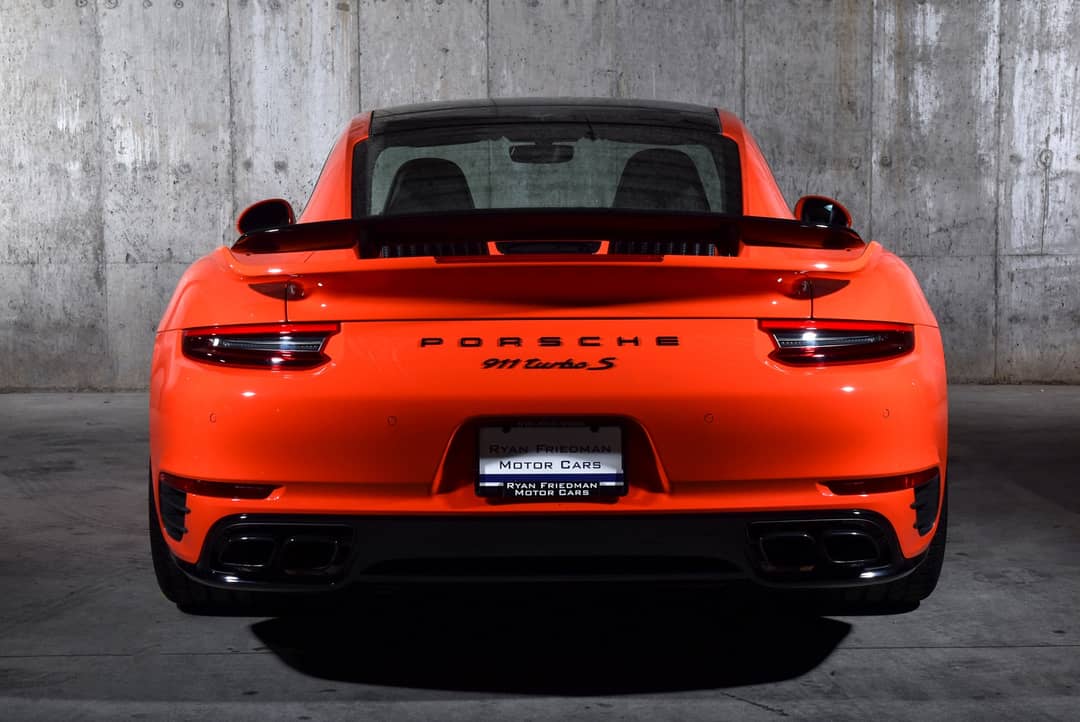 2018 Porsche 911 Turbo S — photo 5
