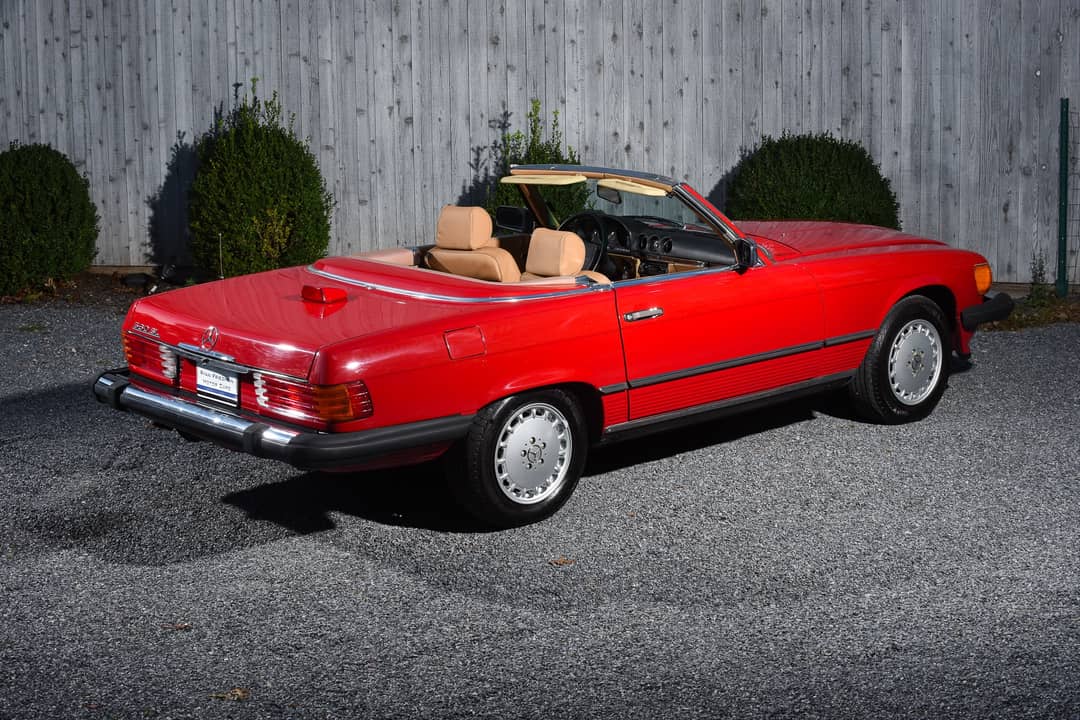 1987 Mercedes-Benz 560SL — photo 11