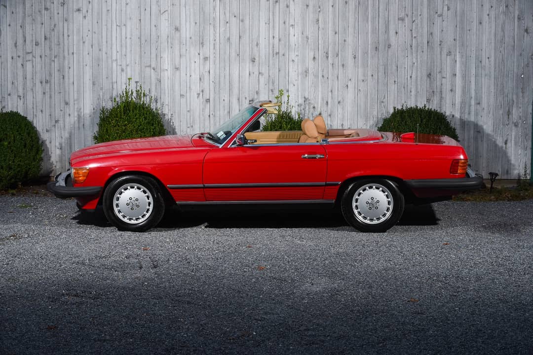 1987 Mercedes-Benz 560SL — photo 28