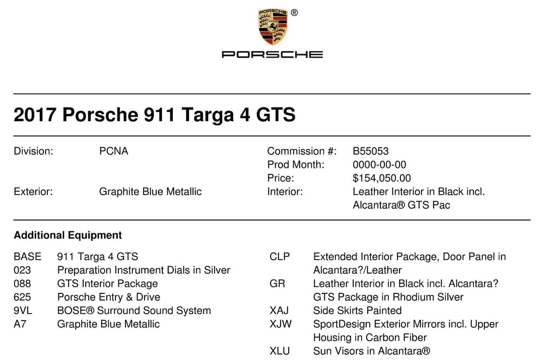 2017 Porsche 911 Targa 4 GTS — photo 51