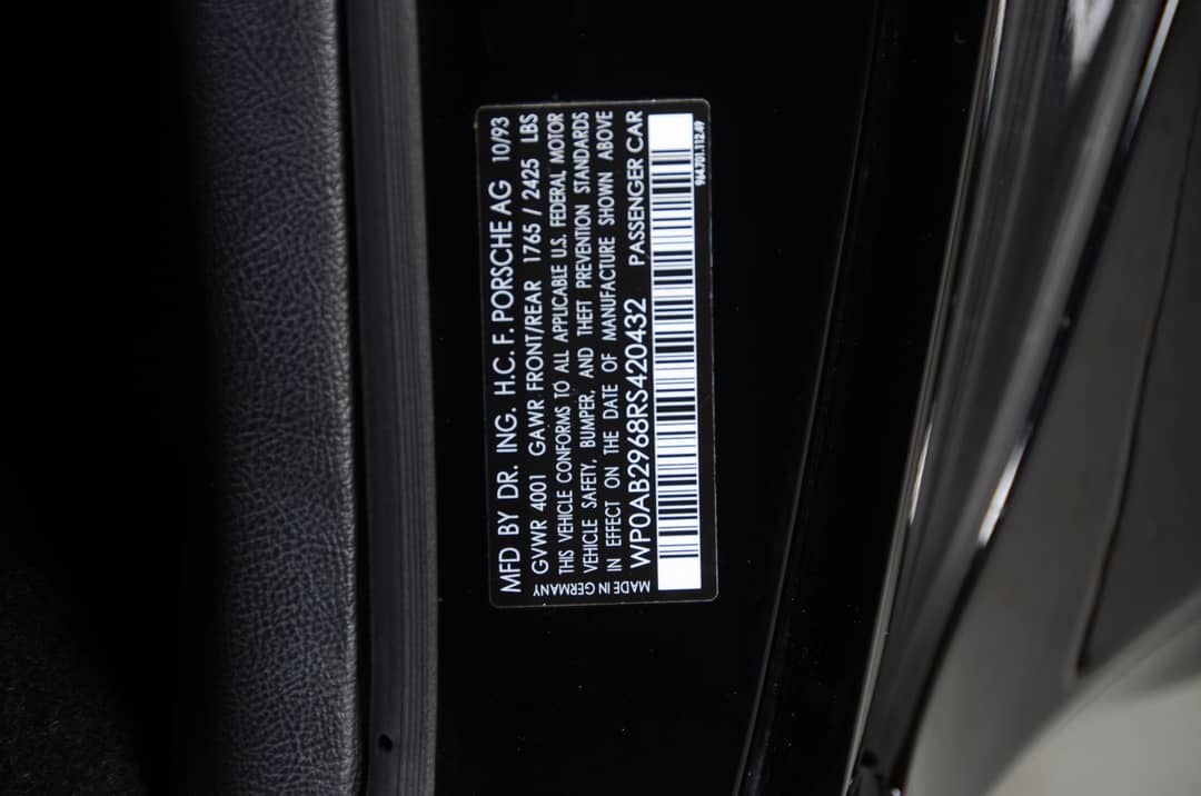 1994 Porsche 911 Carrera 4 Widebody — photo 41