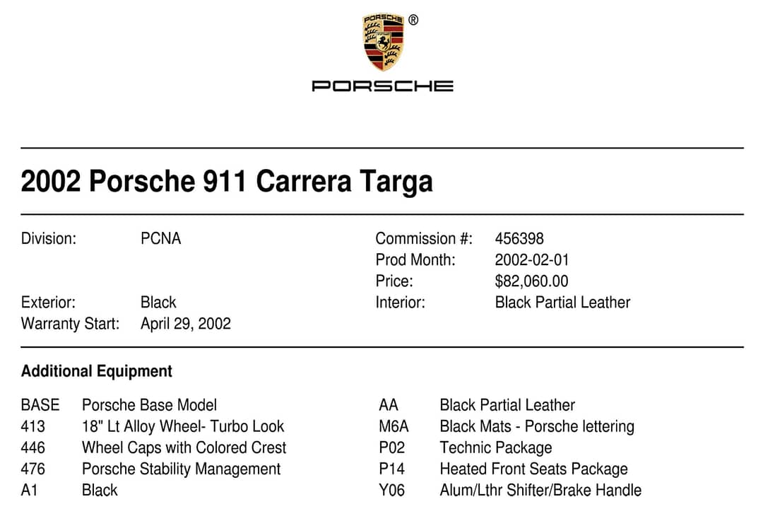 2002 Porsche 911 Targa — photo 35