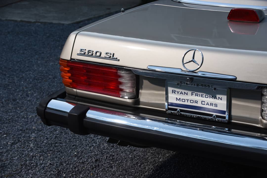 1987 Mercedes-Benz 560SL 560 SL — photo 11
