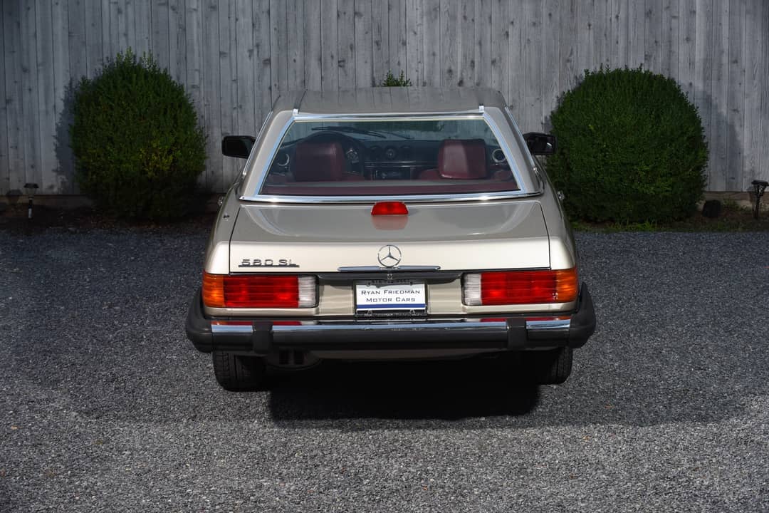 1987 Mercedes-Benz 560SL 560 SL — photo 8