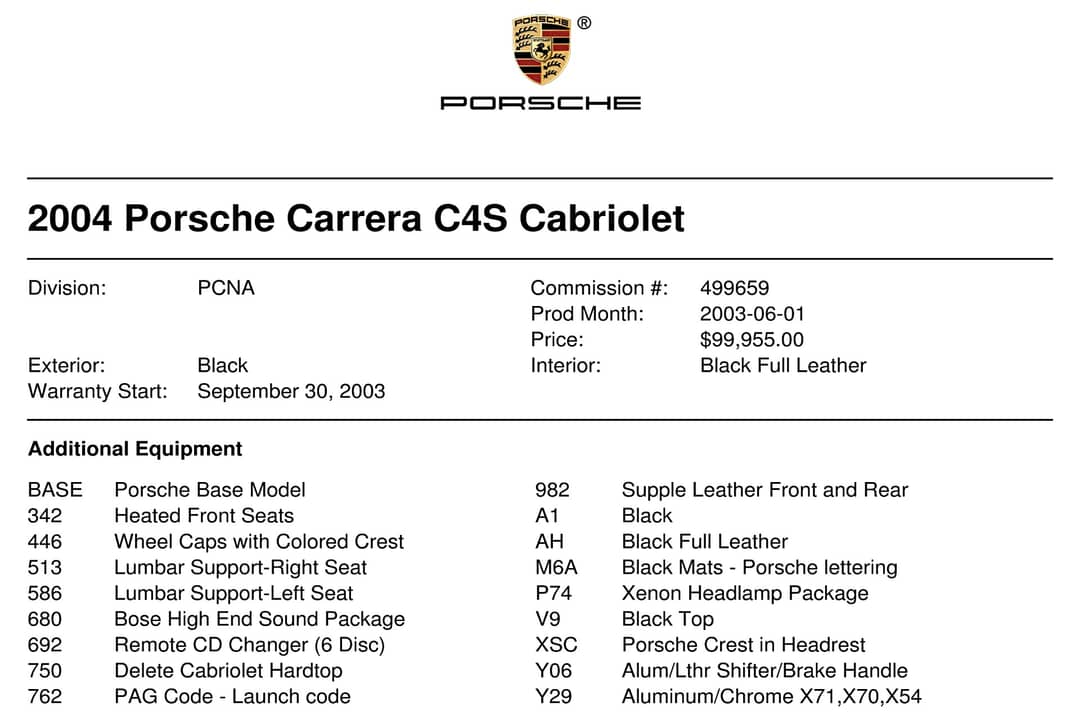 2004 Porsche 911 Carrera 4S — photo 36