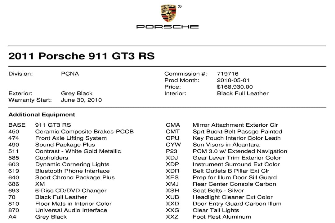 2011 Porsche 911 GT3 RS — photo 48