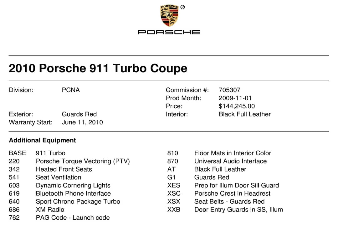 2010 Porsche 911 Turbo — photo 29