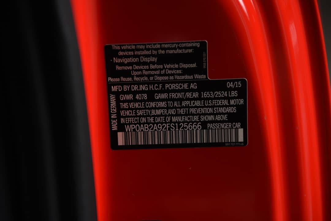 2015 Porsche 911 Carrera GTS — photo 30